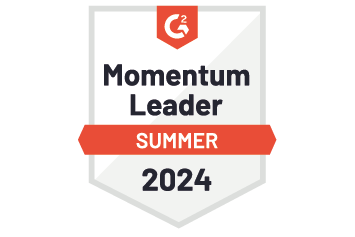 Badge g2 Momentum Leader summer 2024