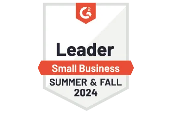 Badge g2 Leader Small- Business: summer & fall 2024