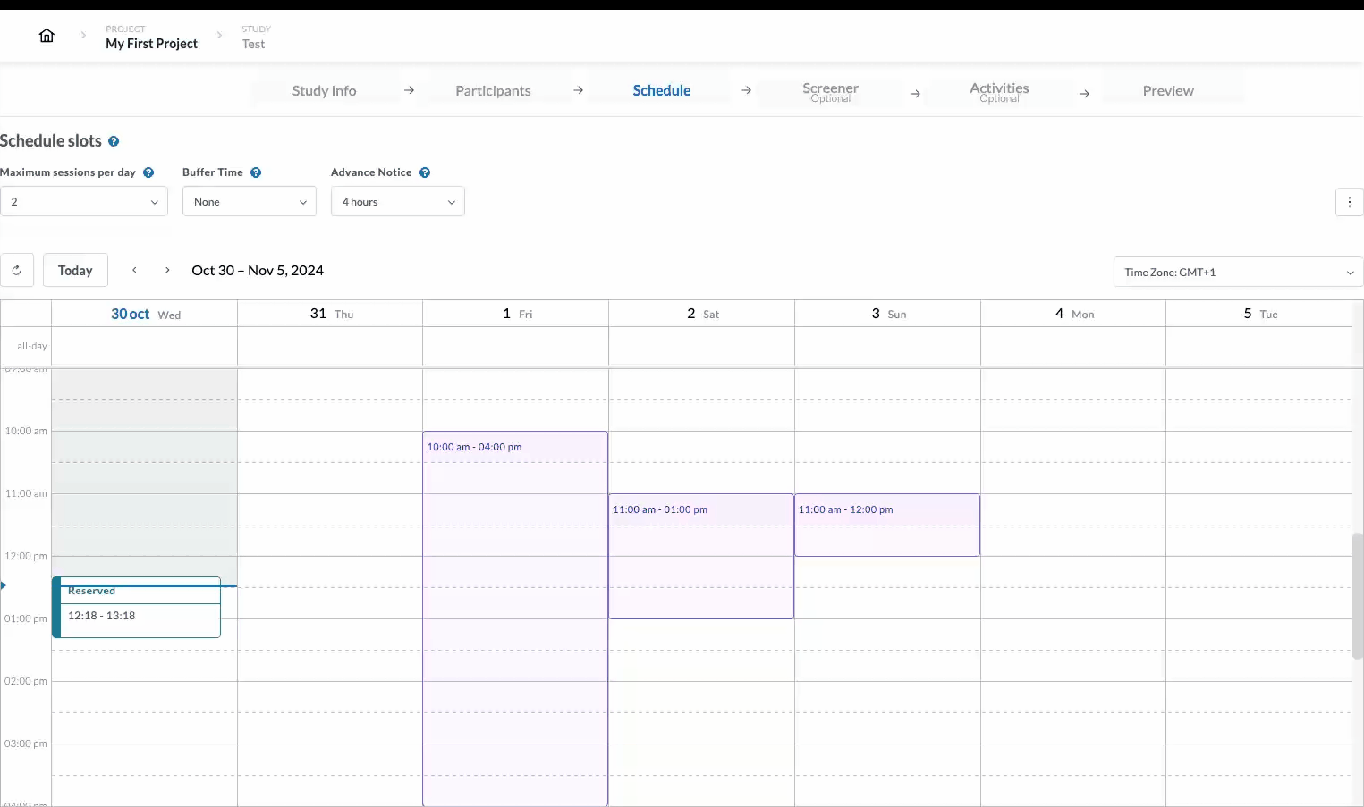 To invite observers to your Userlytics Moderated study, click on the “Invite Observers” button and invite as many observers as needed.